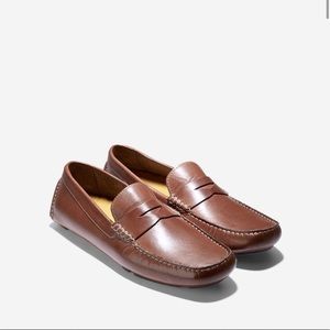 Cole Haan Howland real leather Penny Loafers